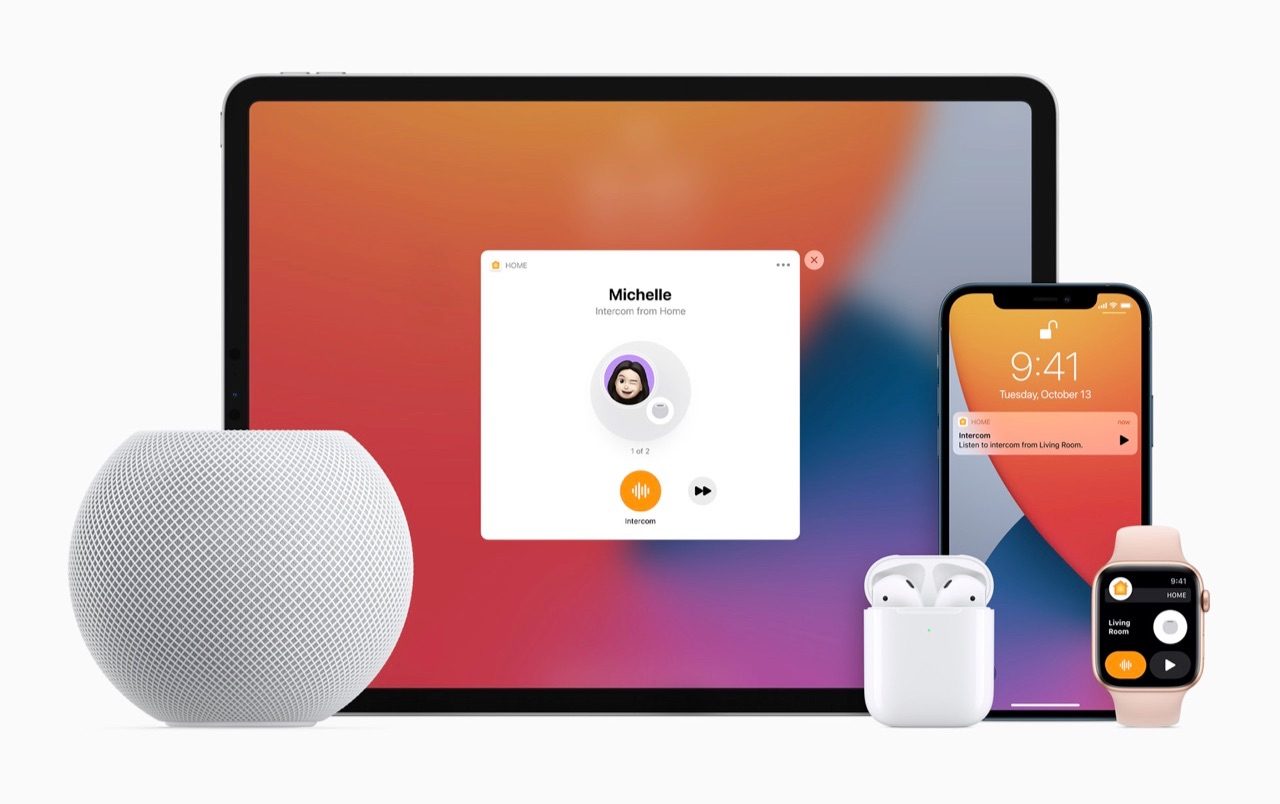 Intercom met HomePod mini