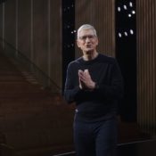 Tim Cook podium oktober 2020