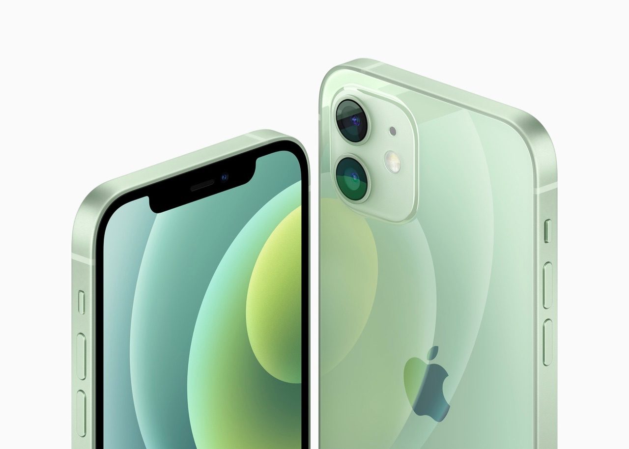 iPhone 12 groen
