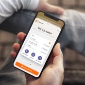 ING-app saldo widget.