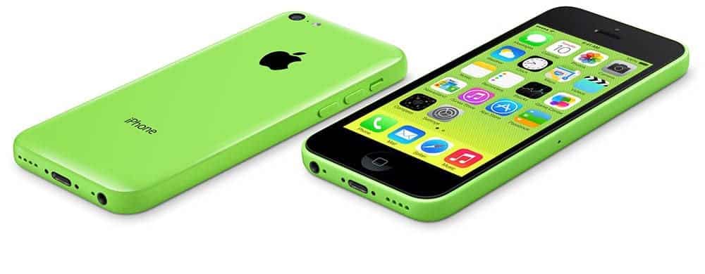 iPhone 5c groen