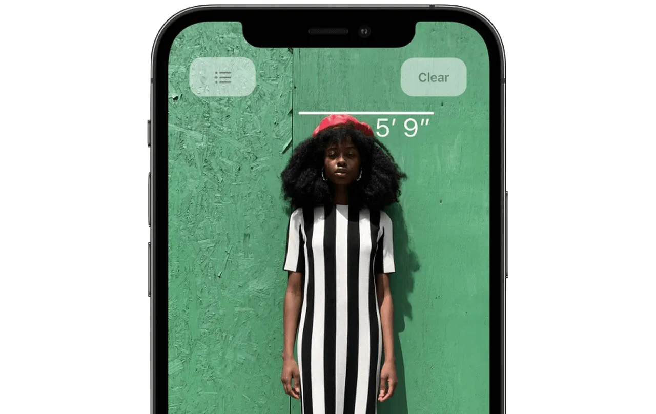 Zo kun je lichaamslengte meten met de LiDAR Scanner op de iPhone en iPad