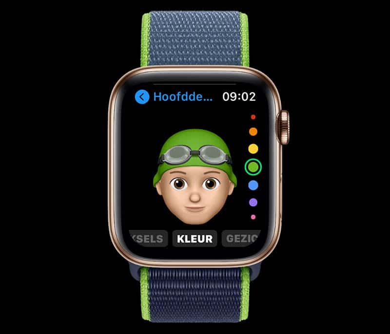 Memoji op Apple Watch