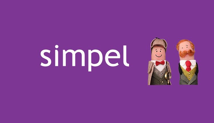 Simpel logo met vingers.