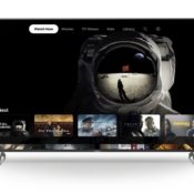 Sony smart-tv met Apple TV-app.