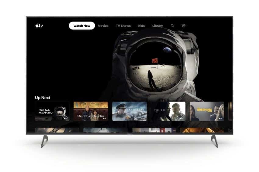 Sony smart-tv met Apple TV-app.