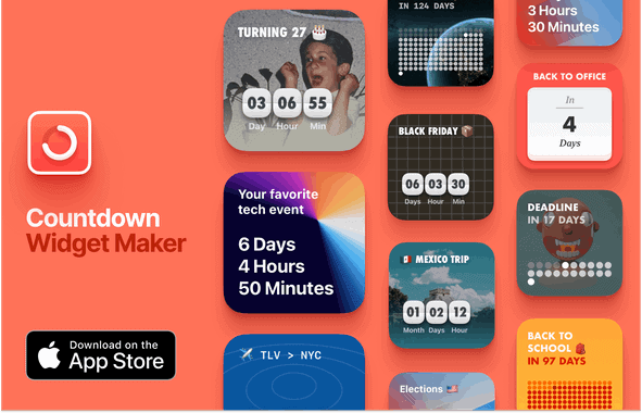 Countdown Widget Maker.