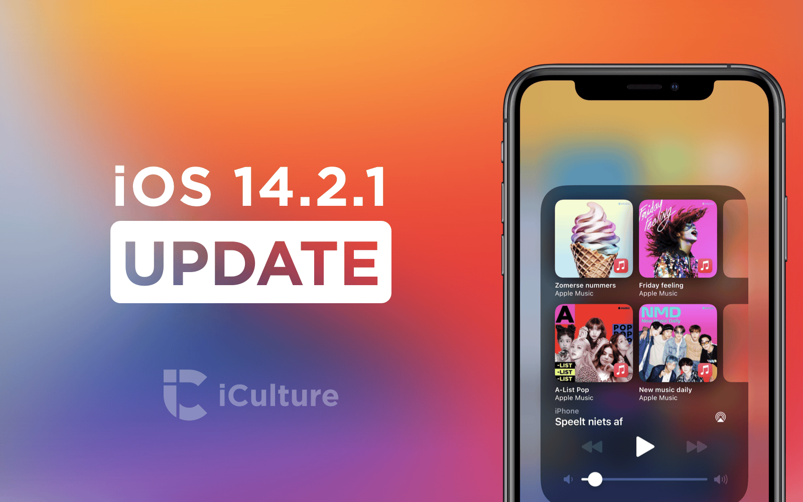 iOS 14.2.1 beschikbaar.