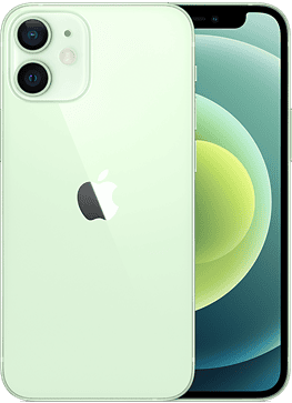 iPhone 12 mini groen.