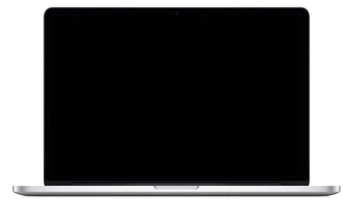 MacBook Pro zwart scherm