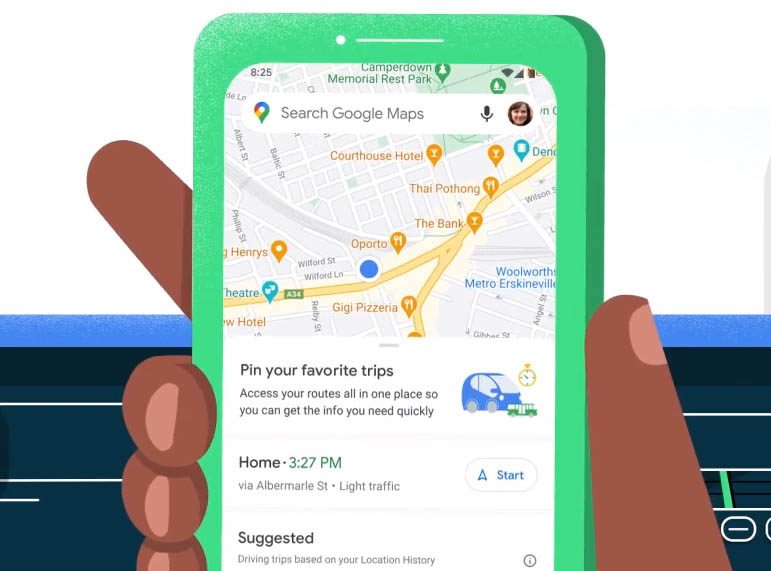 Google Maps najaar 2020