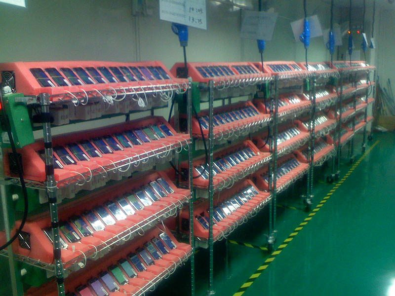 iPhone productielijn in 2007