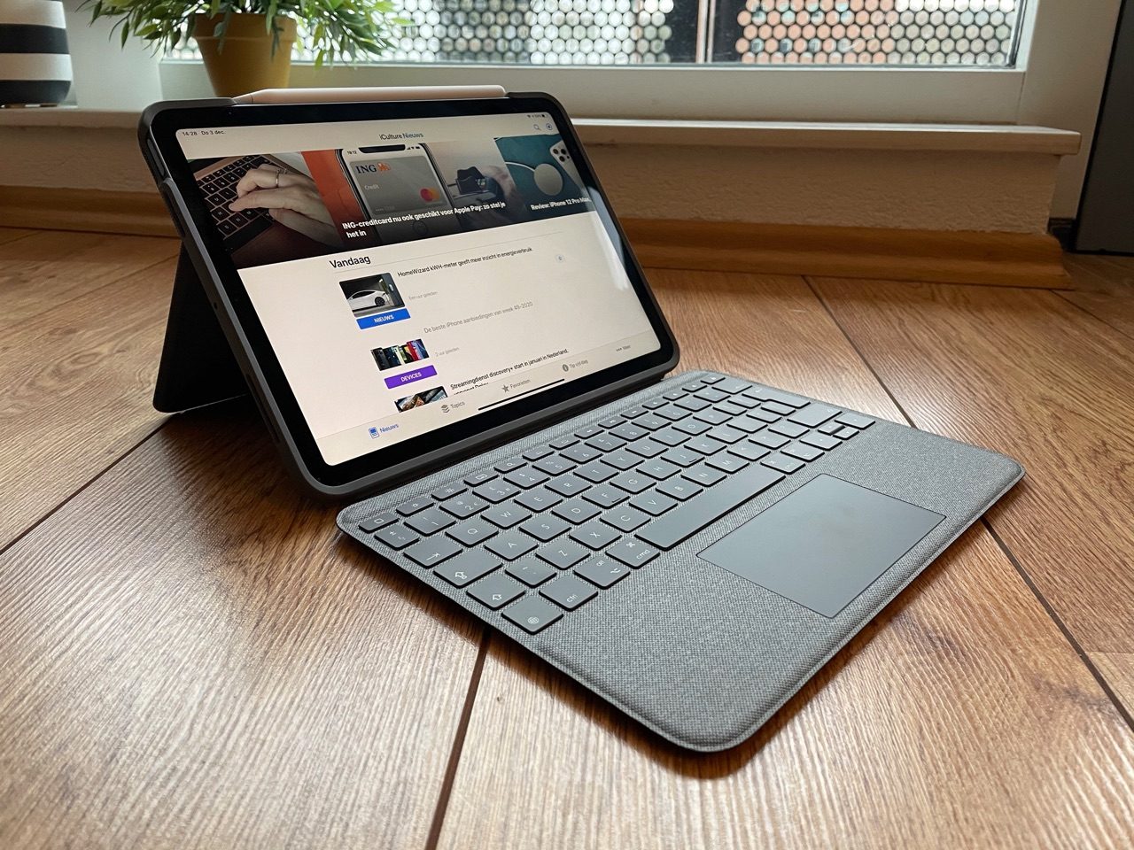 Logitech Folio Touch review: toetsenbordhoes voor iPad.