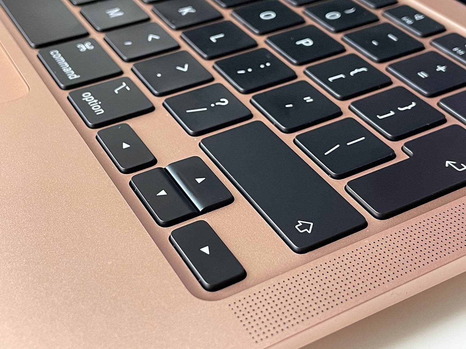 MacBook Air M1 review: toetsenbord