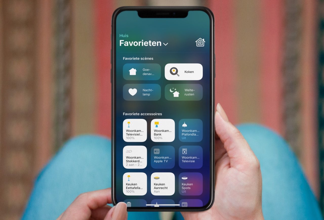 HomeKit bedienen vanaf iPhone.