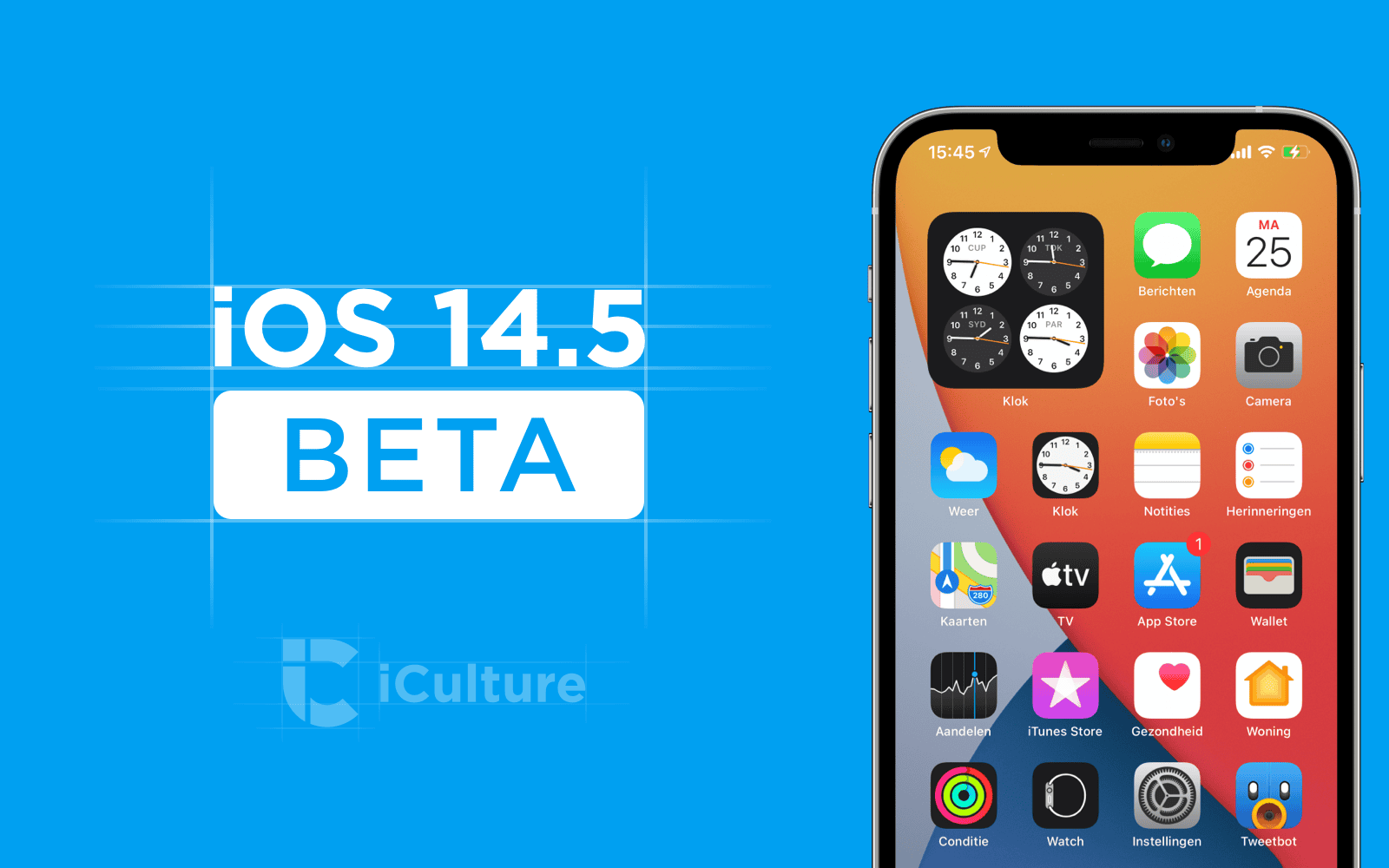 iOS 14.5 beta.