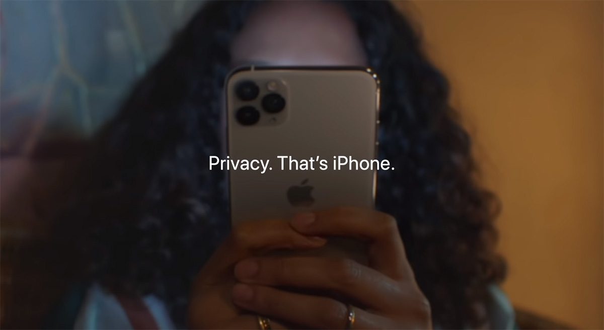 iPhone privacy-reclame