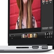 MacBook Pro met SD-kaartslot en MagSafe.