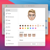 Memoji voor Mac gebruiken