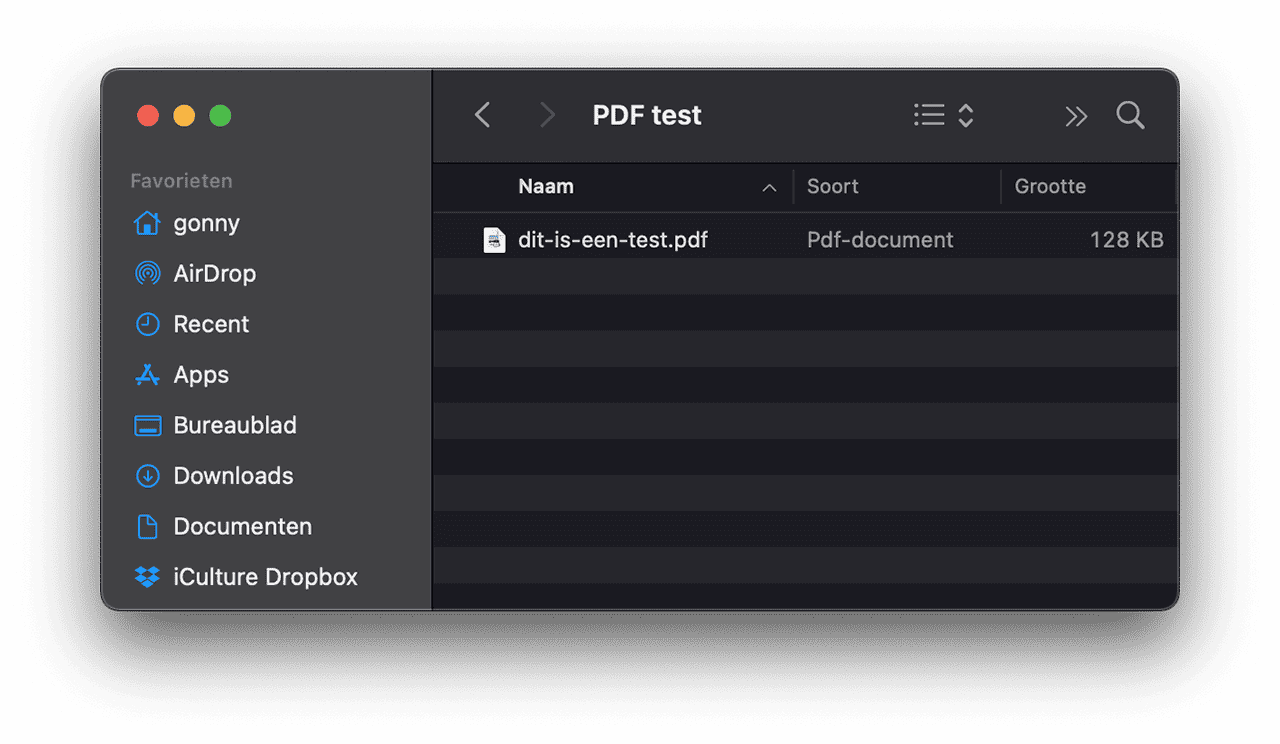 PDF beveiligen met wachtwoord