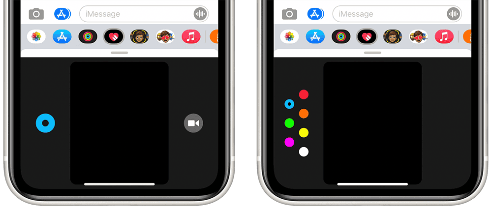 Digital Touch-kleuren op de iPhone kiezen