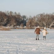 Schaatsen op natuurijs