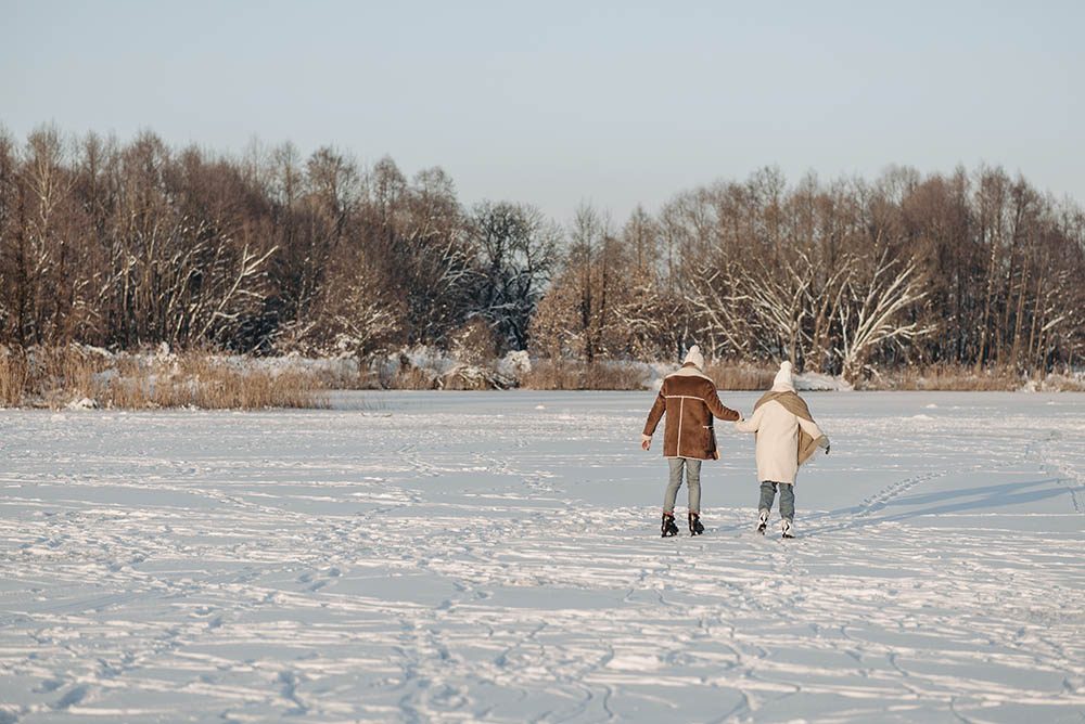 Schaatsen op natuurijs