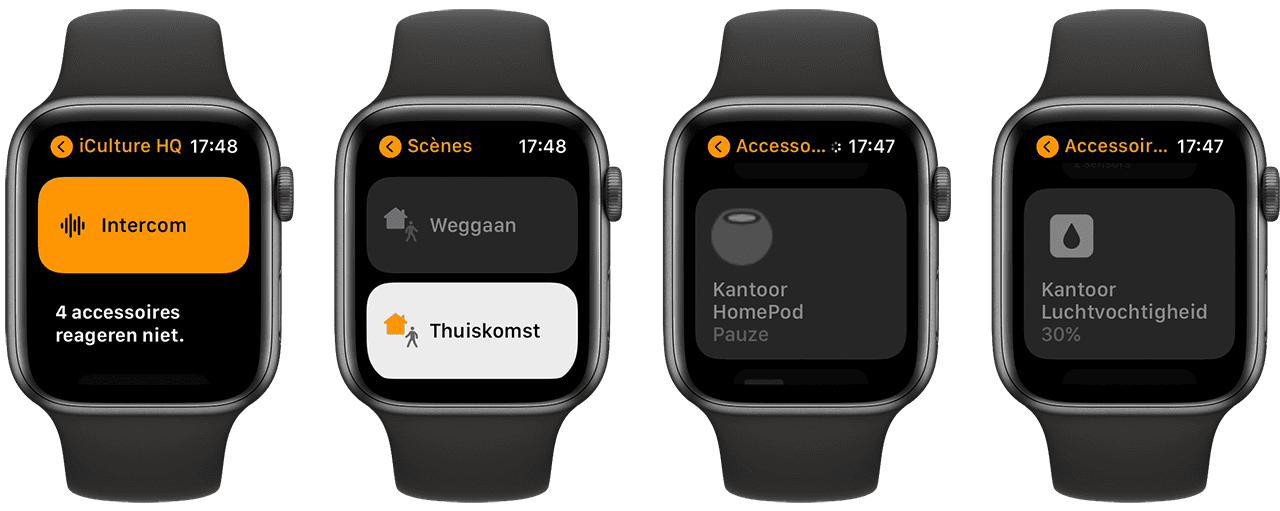 Woning-app op Apple Watch