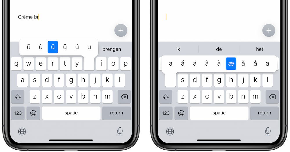 Praten tegen waarom gebrek Letters met accenten typen op iPhone, iPad en Mac