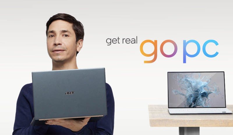 Intel: Justin Long Go PC-campagne