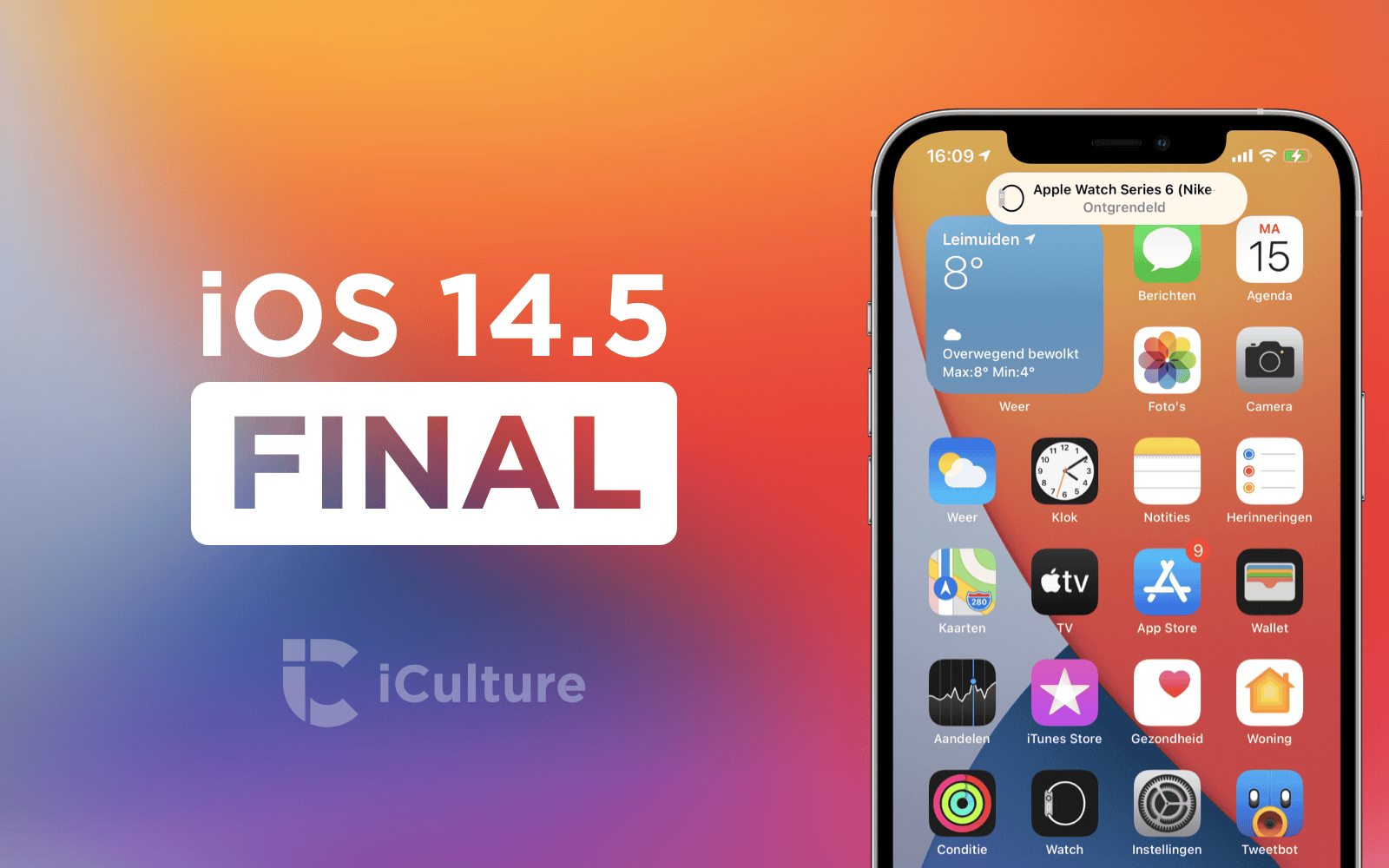 iOS 14.5 final.