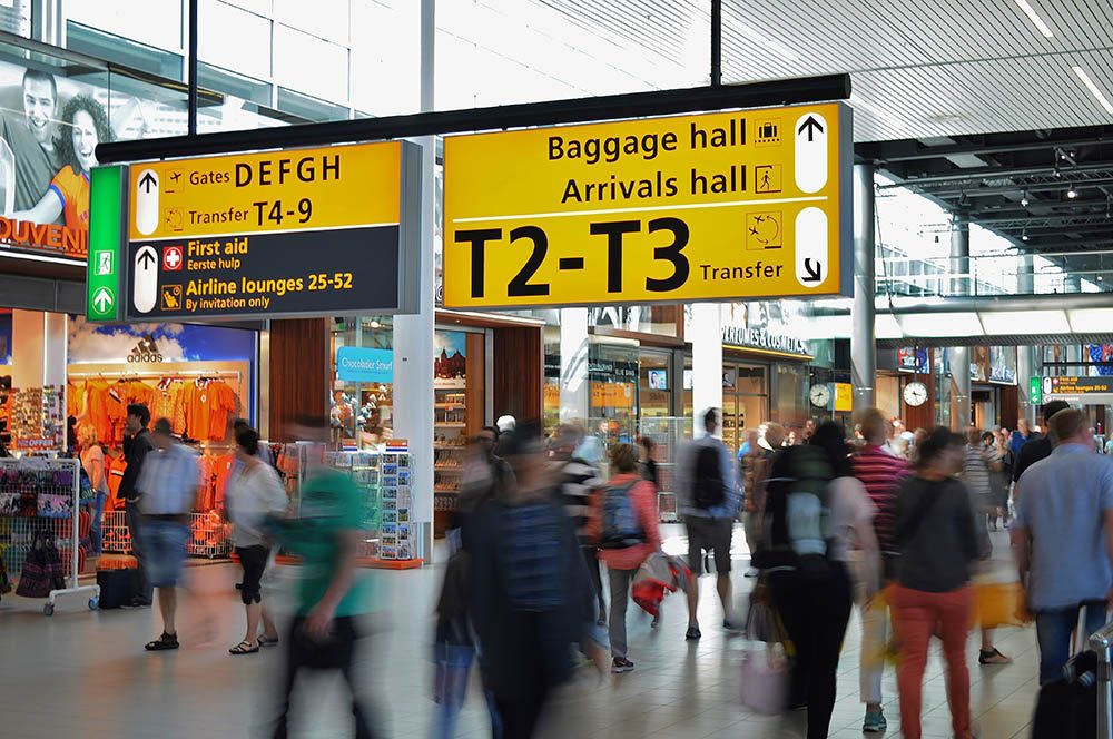 Schiphol info COVID-19