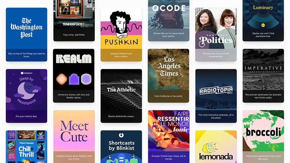 Apple Podcasts Channels