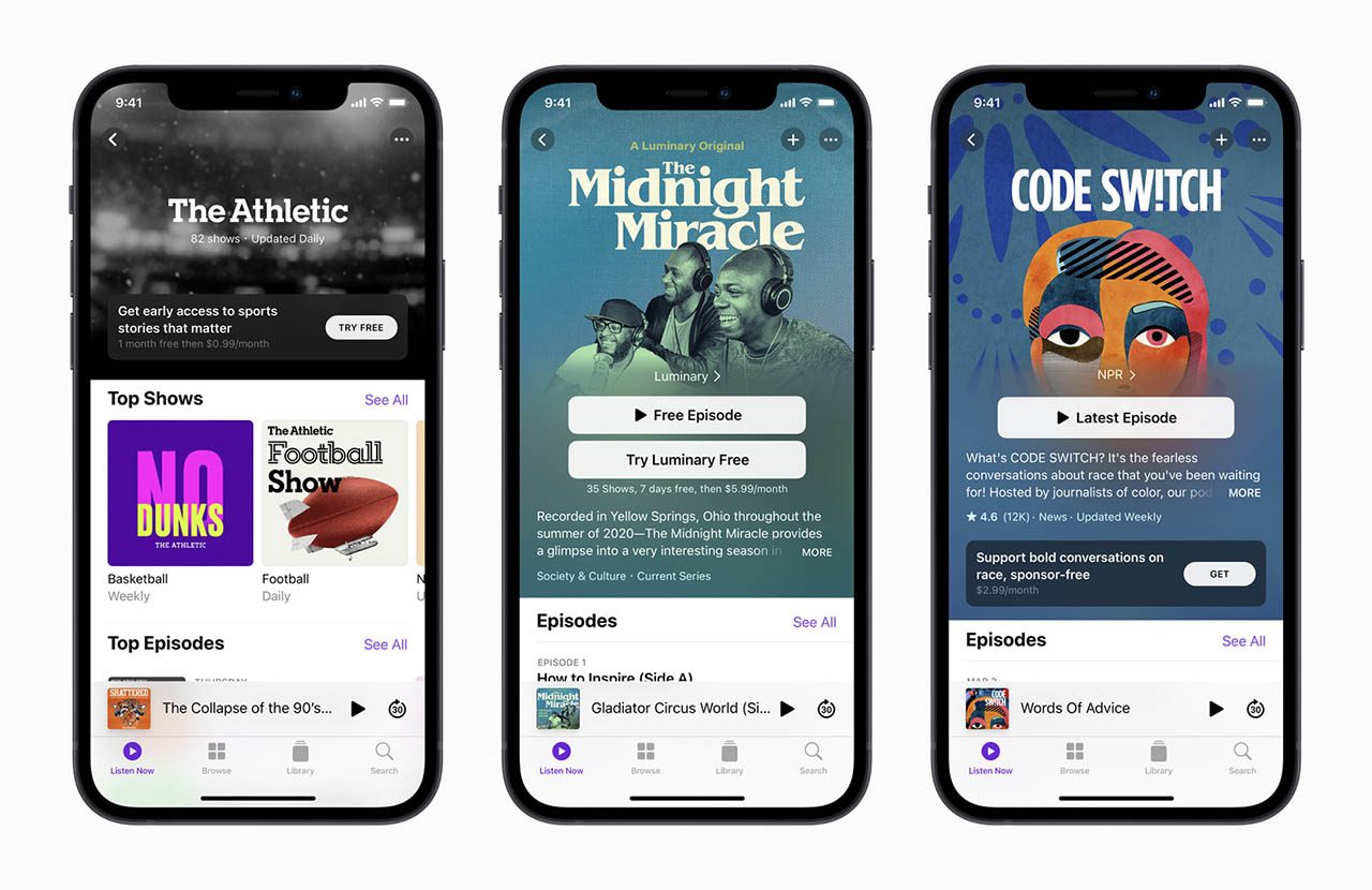 Apple Podcasts Subscriptions