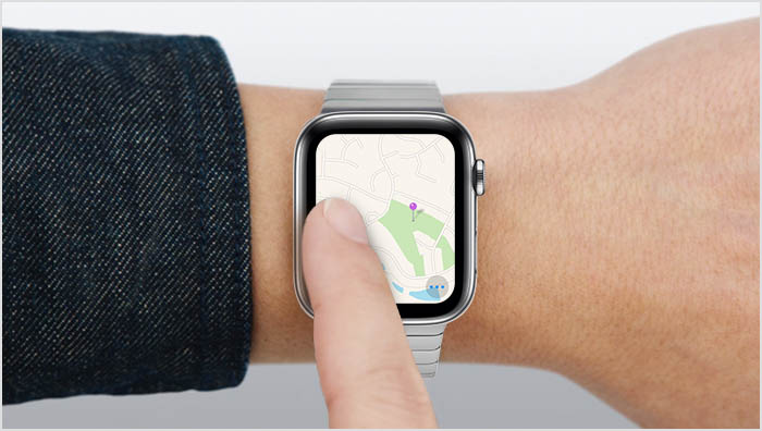 Apple Watch slepen