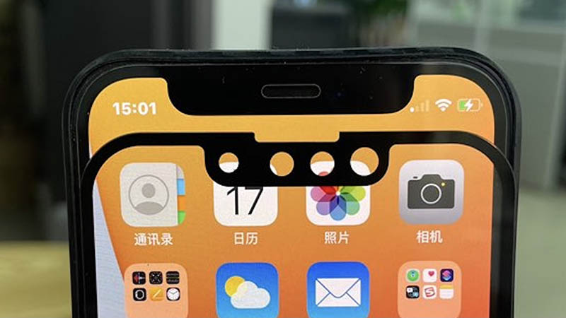 iPhone 13 notch