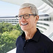 Tim Cook op Apple Park