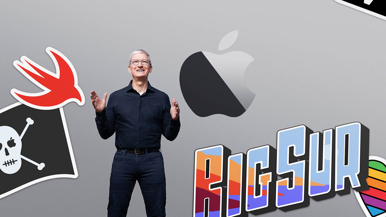 Tim Cook met Big Sur