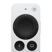 Vooruit en achteruit spoelen in Apple TV video's