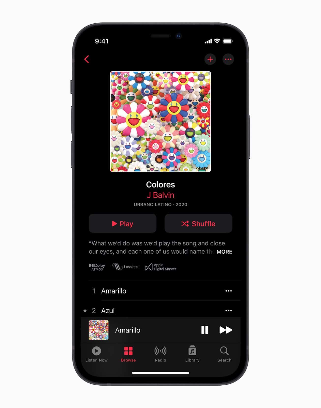 Apple Music met Dolby Atmos, Lossless Audio en Spatial Audio.