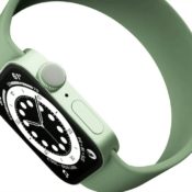 Apple Watch Series 7 in groen