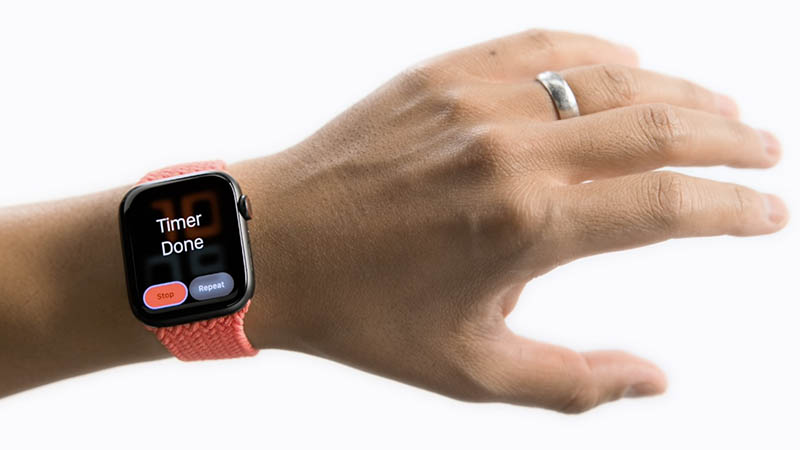 Apple Watch handgebaren AssistiveTouch