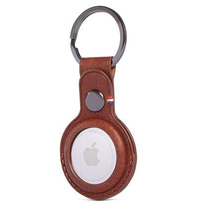 Decoded Leather KeyChain AirTag hoesje