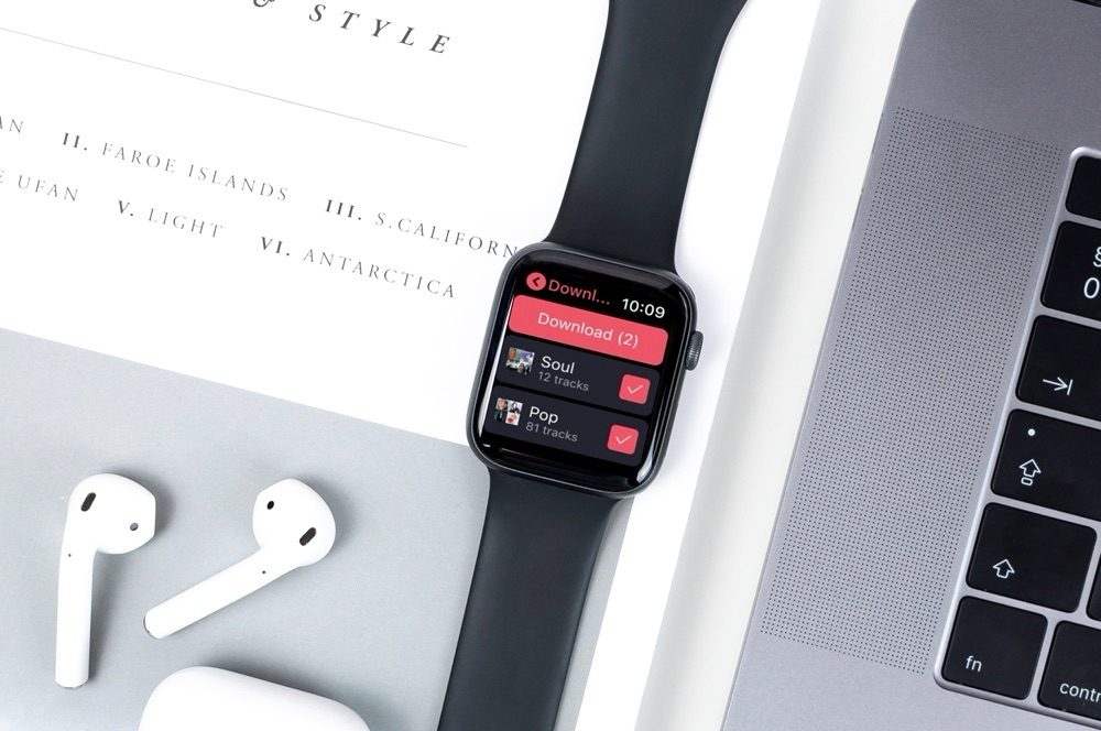 Deezer op Apple Watch: muziek downloaden.