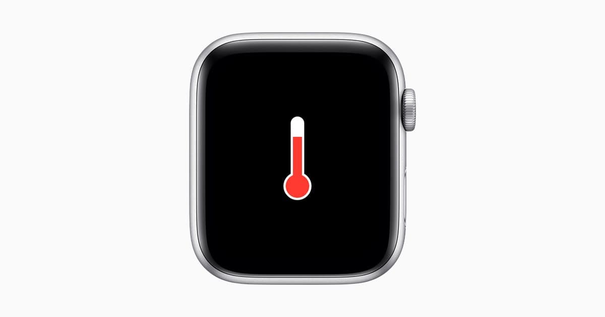 Apple Watch temperatuur