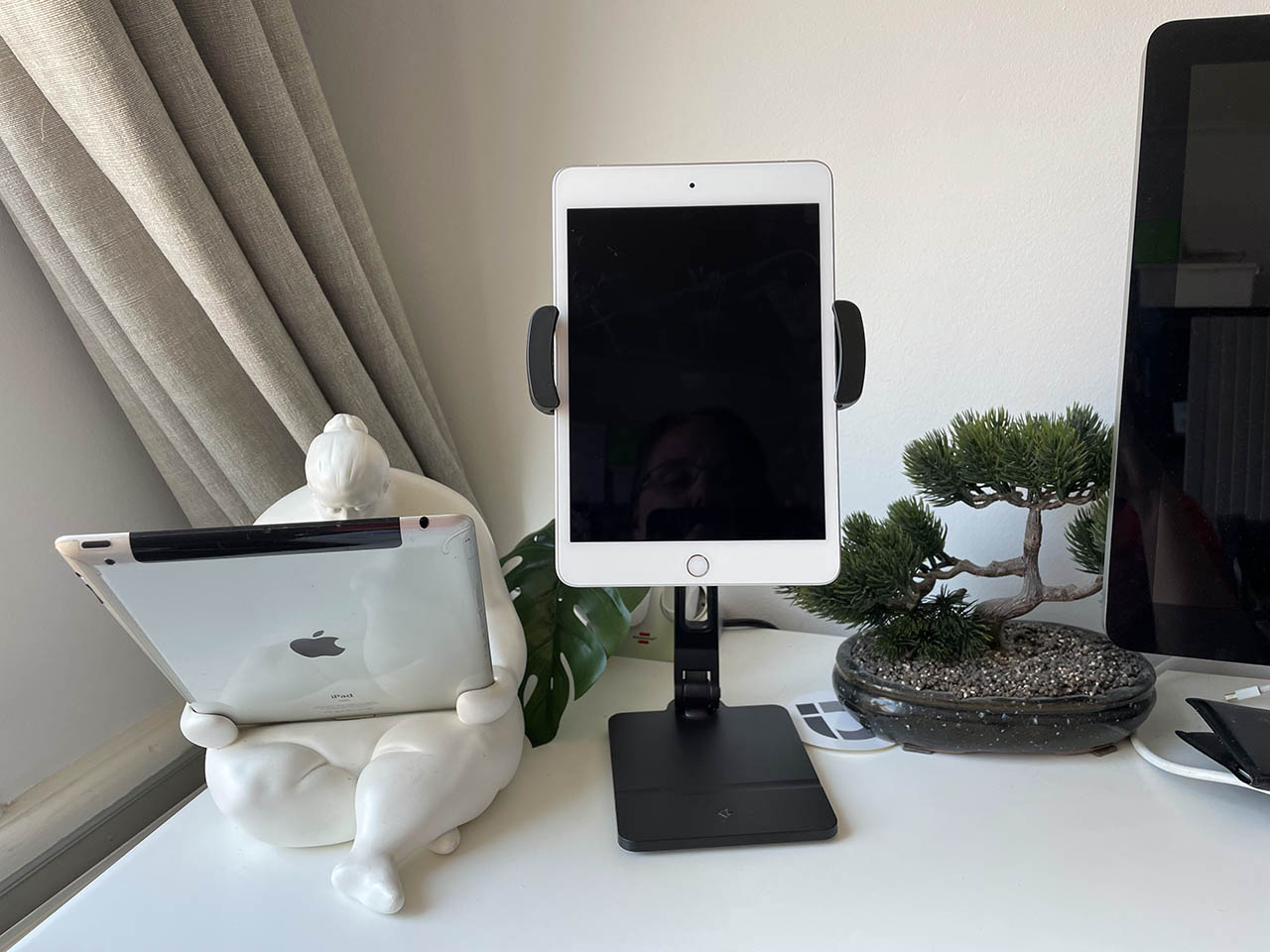 HoverBar Duo met iPad mini