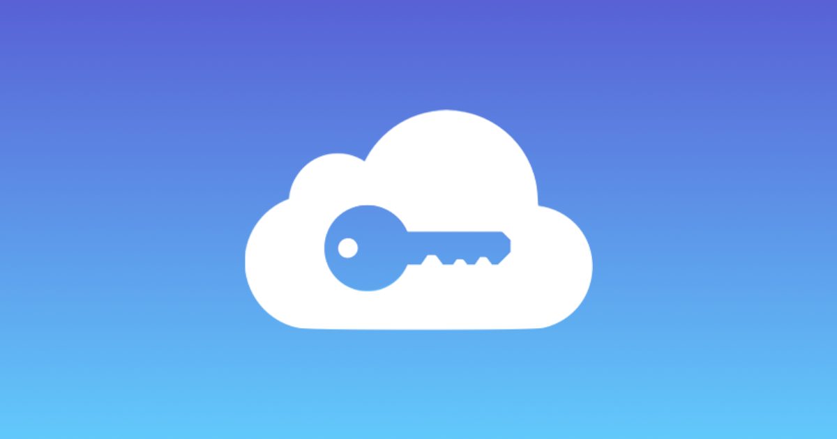 iCloud Sleutelhanger