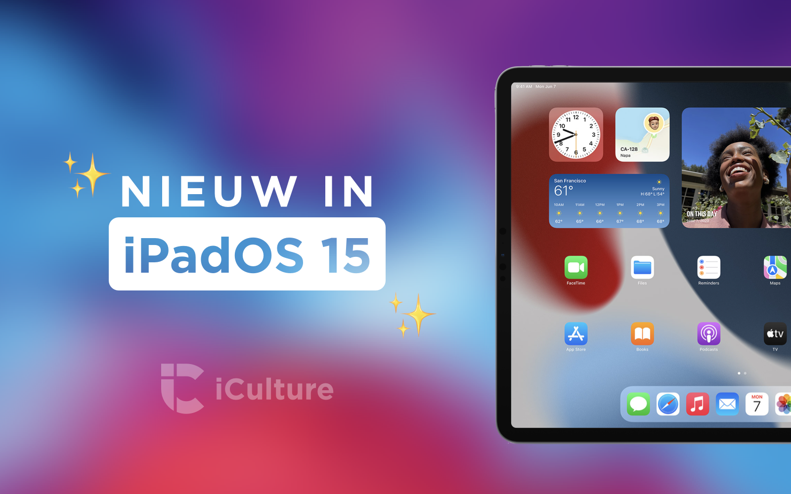 iPadOS 15 functies.