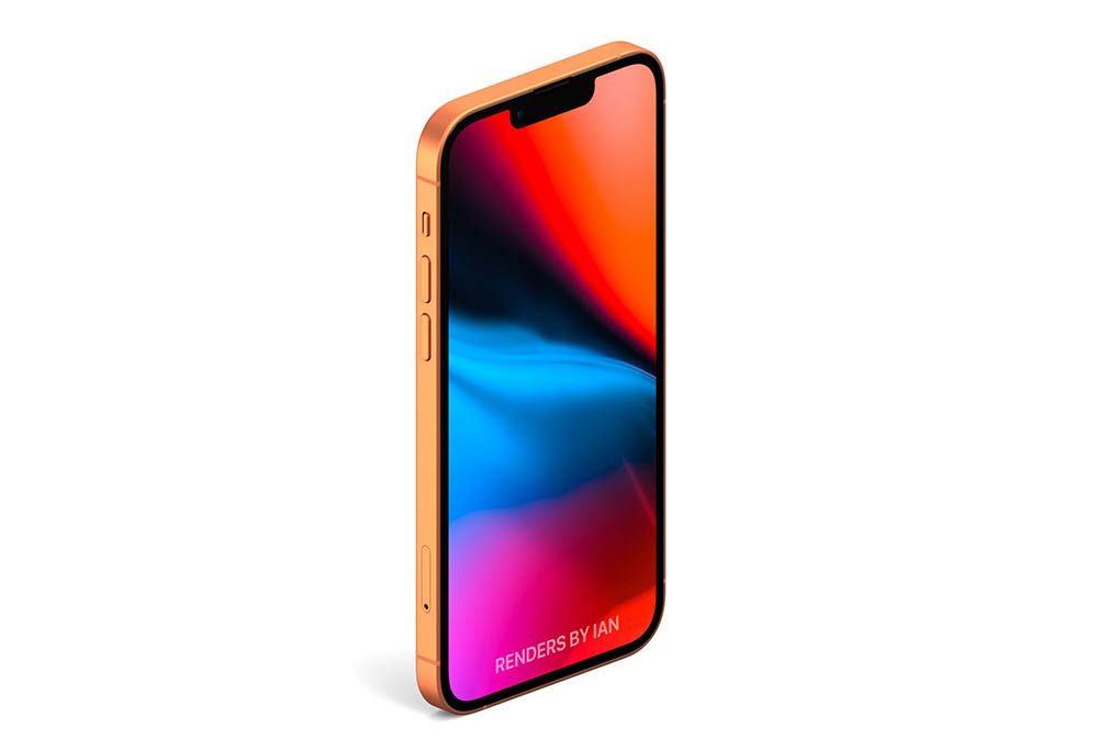 iPhone 13 render oranje