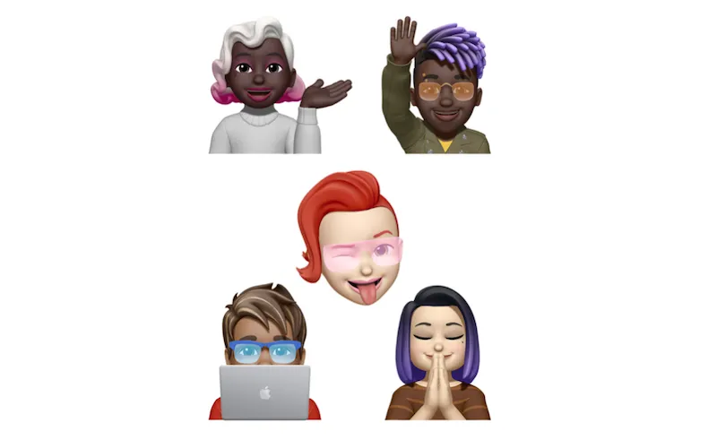 Memoji in iOS 15: nu met meer kleren, kleuren en brillen